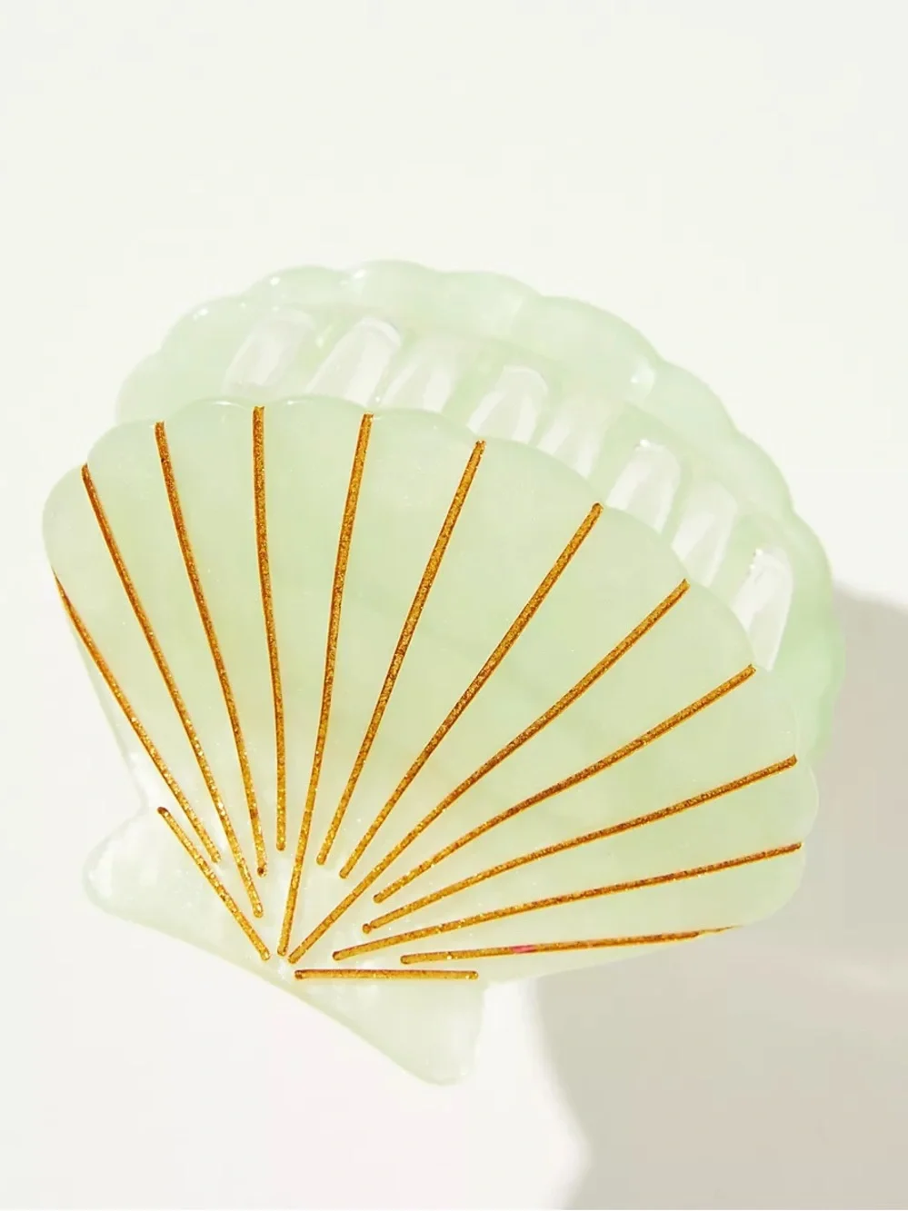 New🌟Anthropologie-Beach Hair Shell Claw Clip